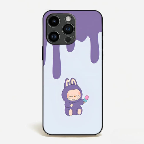 Charming LA BU BU Solo Bunny & Ice Cream Phone Case image 0
